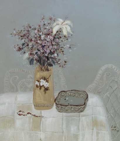 木西 2005年作 寂寞的花